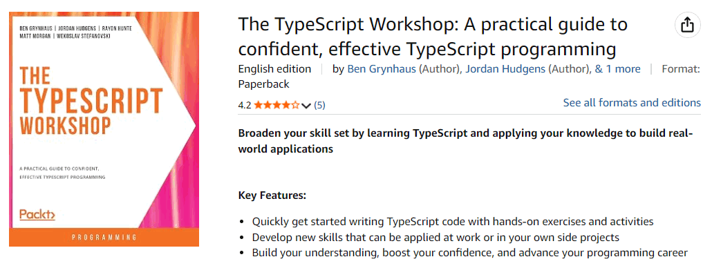 Pictures · Packt — The TypeScript Workshop 2021
