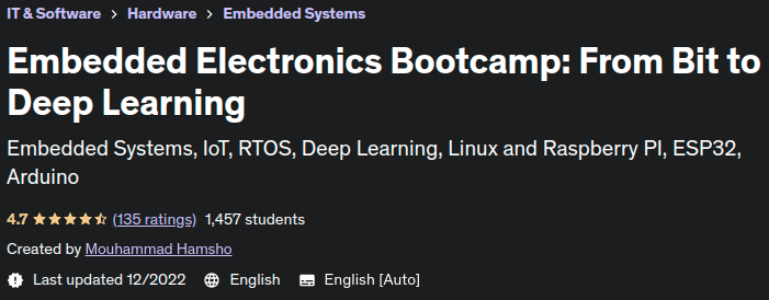 Pictures · Udemy — Embedded Electronics Bootcamp: From Bit to Deep Learning 2022-8