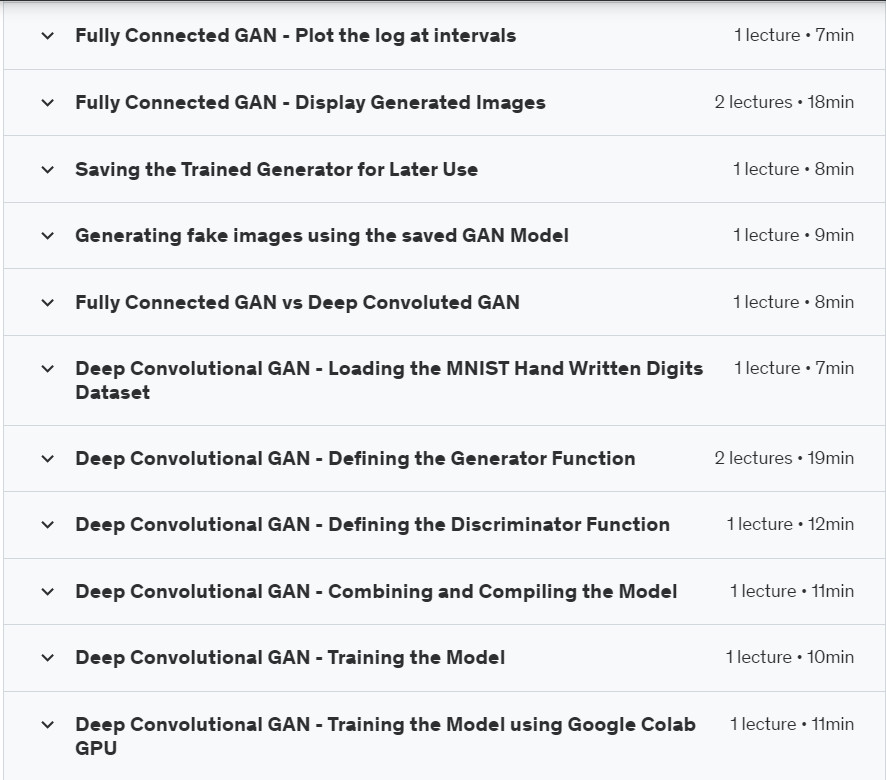 Pictures · Udemy — Keras Deep Learning & Generative Adversarial Networks (GAN) 2023-6