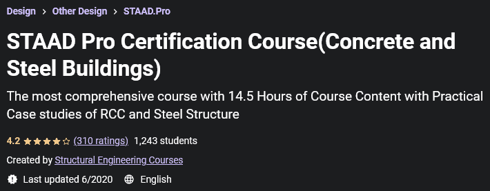 Pictures · Udemy — STAAD Pro Professional Course (Fresher to Experienced) 2020-6