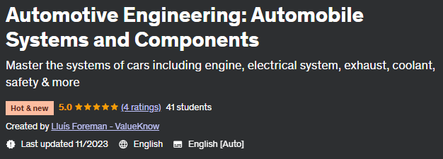 Pictures · Automotive Engineering: Automobile Systems and Components 2023-11