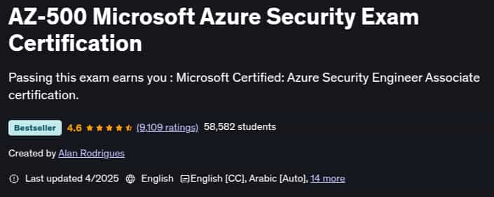 Bilder · AZ-500 Microsoft Azure Sicherheitsprüfung Zertifizierung 2025-4
