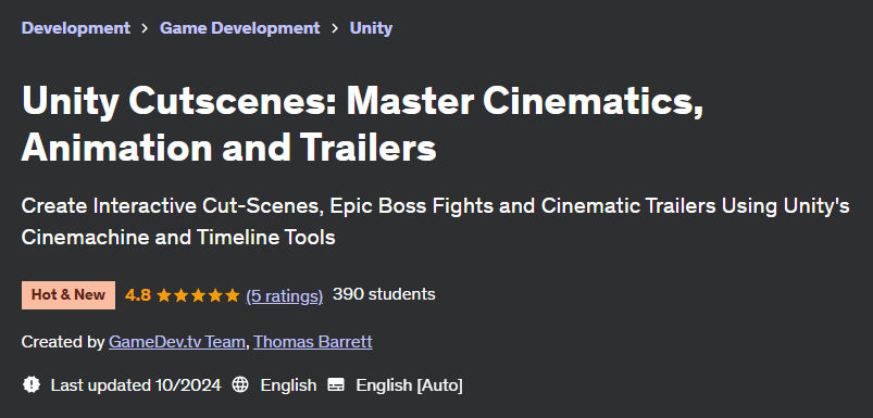 Pictures · Unity Cutscenes: Master Cinematics, Animation and Trailers 2024-10