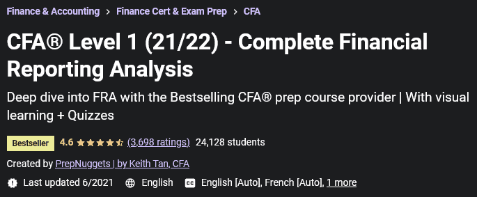 Pictures · Udemy — CFA® Level 1 (21/22) – Complete Financial Reporting Analysis 2021-6