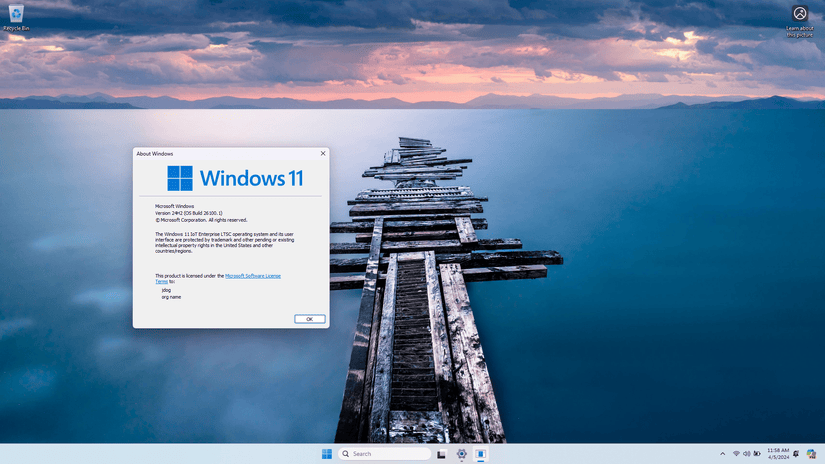 画像 · Windows 11 企業LTSC 2024 建設 26100.1742 MSDN