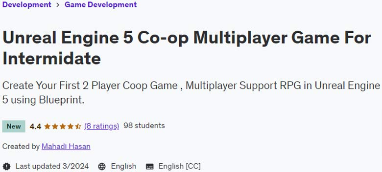 Pictures · Unreal Engine 5 Co-op Multiplayer Game For Intermidate 2024-3