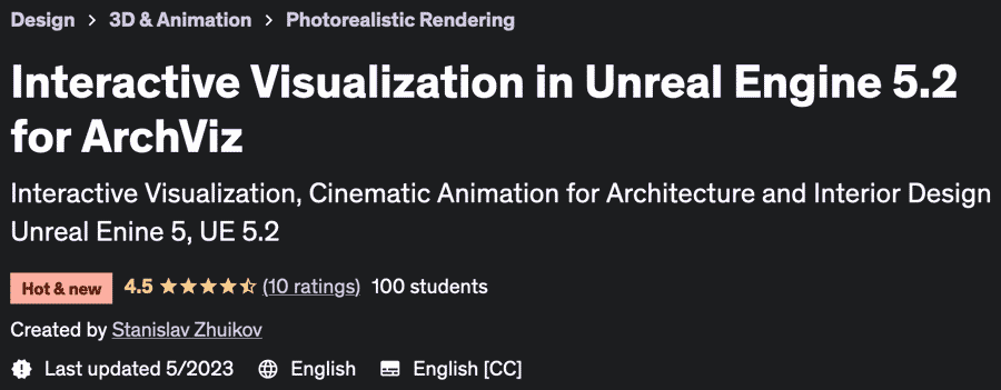 Pictures · Udemy — Interactive Visualization in Unreal Engine 5.2 for ArchViz 2023-5