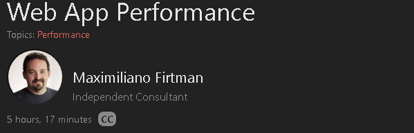 Pictures · Frontend Masters — Web App Performance 2023-7