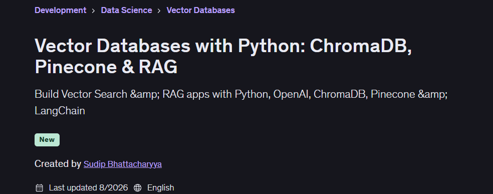 Bilder · Vektordatenbanken mit PythonChromaDB, Pinecone und RAG 2026-8