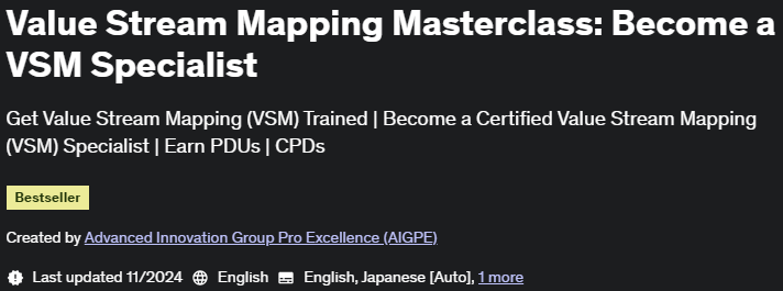 Pictures · Udemy — Value Stream Mapping Masterclass: Become a VSM Specialist 2022-8