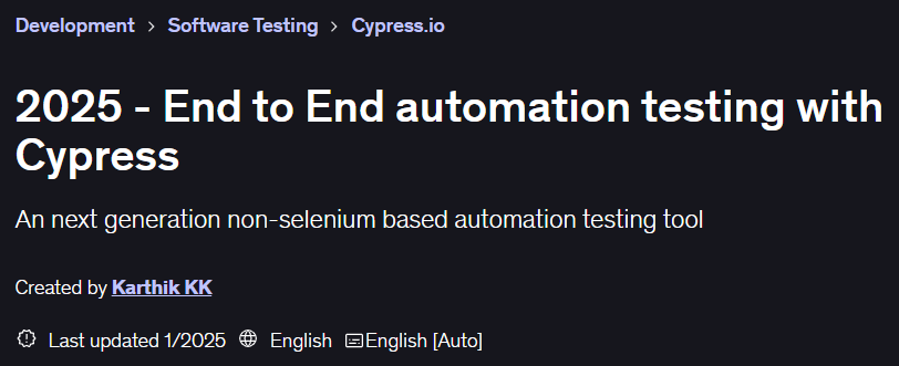Imágenes · 2025 – Fin a fin de los test de automatización con Cypress 2025-1