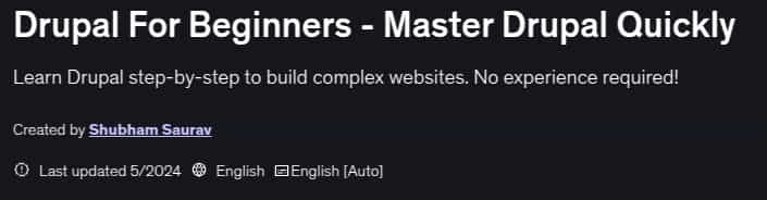 Pictures · Drupal For Beginners – Master Drupal Quickly 2024-5