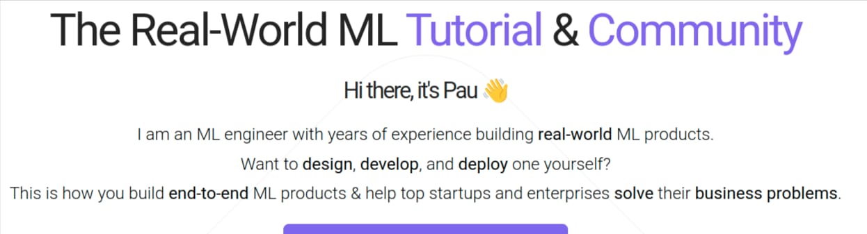 Pictures · Real World Machinelearning — The Real-World ML Tutorial 2025-9