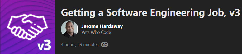Pictures · Getting a Software Engineering Job, v3 2024-7
