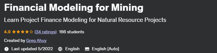 Pictures · Financial Modeling for Mining 2022-3