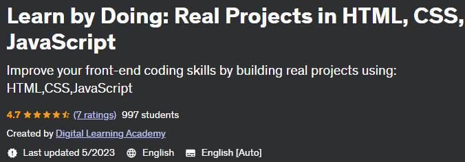 Pictures · Learn by Doing: Real Projects in HTML, CSS, JavaScript 2023-5