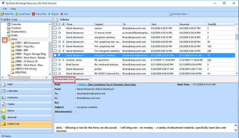 Pictures · SysTools Exchange Recovery 10.3
