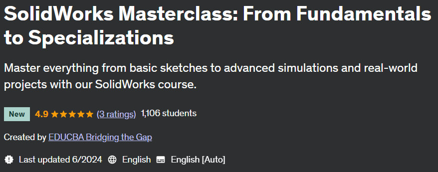Pictures · SolidWorks Masterclass: From Fundamentals to Specializations 2024-6
