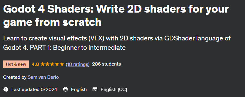 चित्र · गोद 4 Shaders: scratch से अपने खेल के लिए 2D छाया लिखें 2024-4