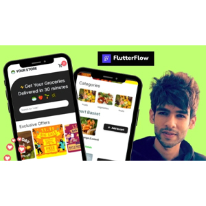 FlutterFlow Course: Grocery Delivery E-Commerce App (2025) 2025-2