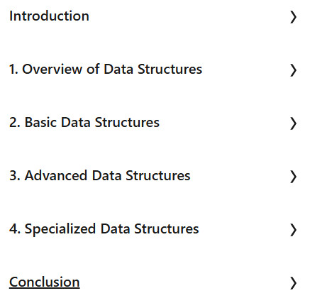 Course topics · C#: Applied Data Structures 2024-1
