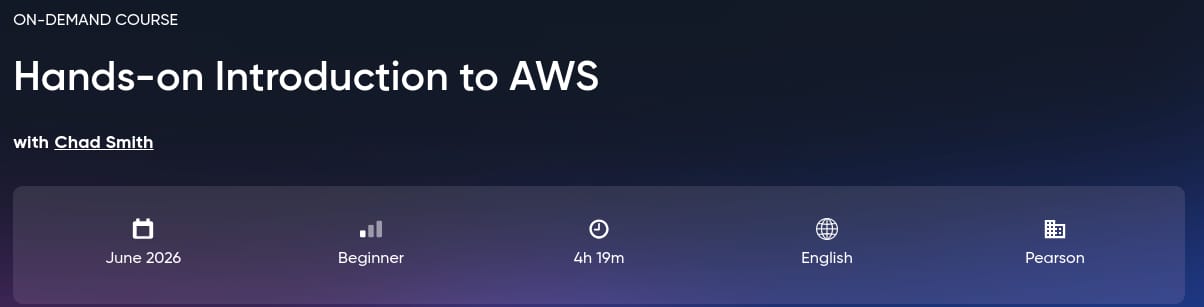 이미지 · Oreilly - Hands-on 소개 AWS 2026-6