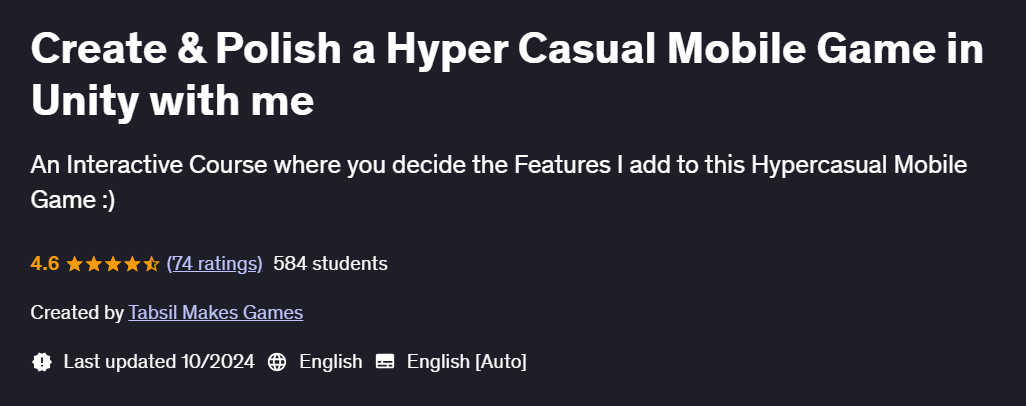 Pictures · Udemy — Create & Polish a Hyper Casual Mobile Game in Unity with me 2024-10