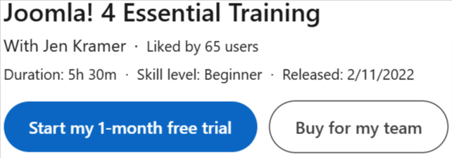 Pictures · Joomla! 4 Essential Training 2022-2