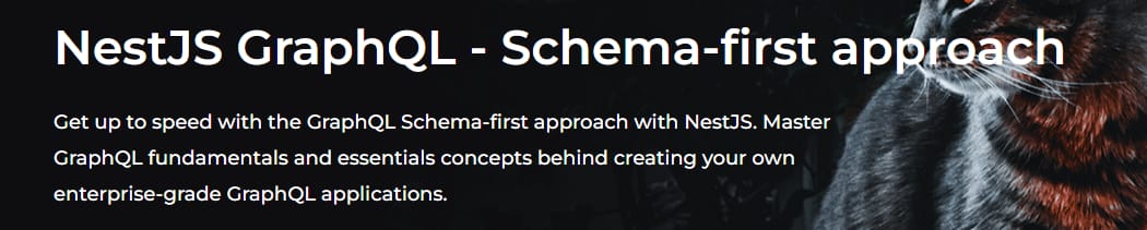 Pictures · Learn NestJS – NestJS GraphQL – Schema-first approach 2022-8