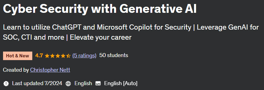 الصور · الأمن السيبراني مع Generative AI 2024-7