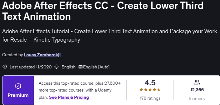 تصاویر · ایڈوبی After Effects CC – نیچے تیسرے متن انیمیشن بنائیں 2020-11