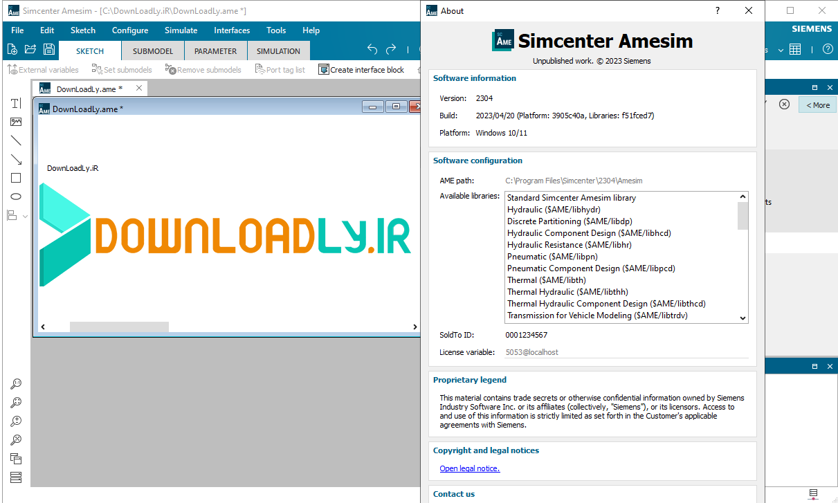 الصور · سيمنز Simcenter Amesim 2404 x64