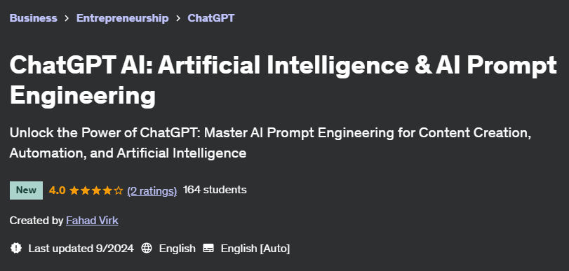 Pictures · ChatGPT AI: Artificial Intelligence & AI Prompt Engineering 2024-9