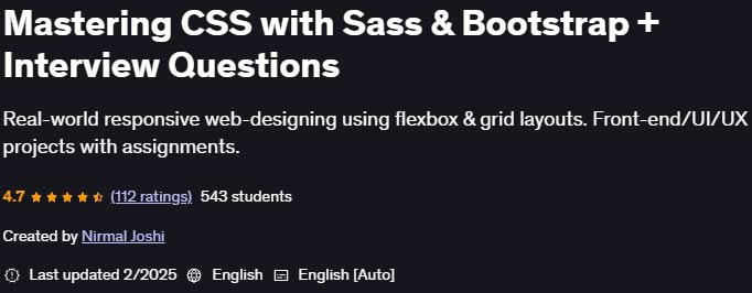 Pictures · Mastering CSS with Sass & Bootstrap + Interview Questions 2022-10