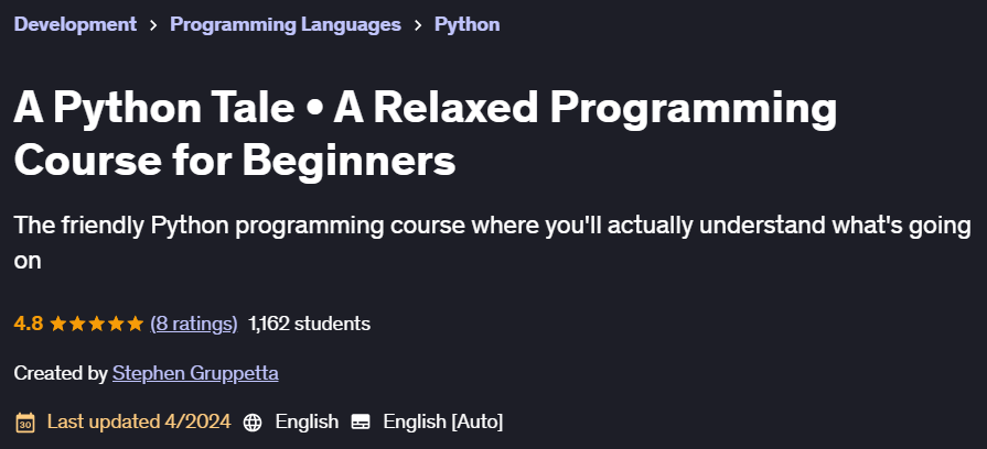 Pictures · A Python Tale • A Relaxed Programming Course for Beginners 2024-4