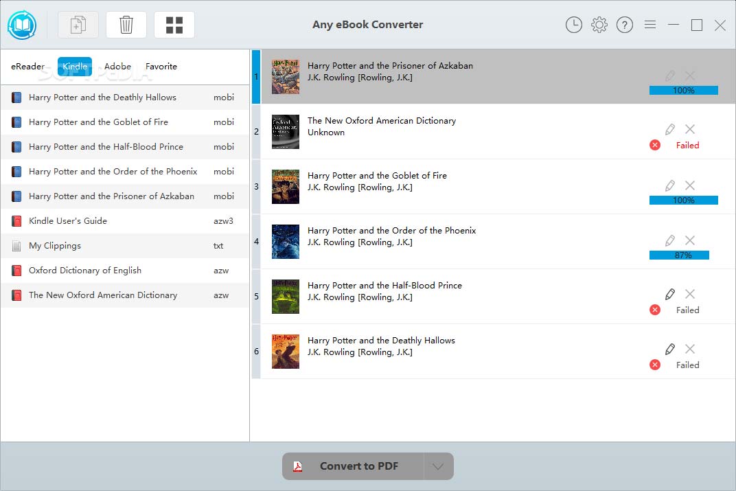 Pictures · Any eBook Converter 1.2.1 Multilingual