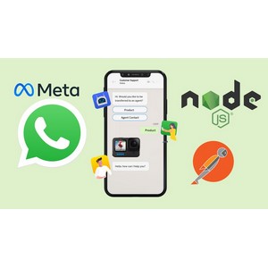 Chatbot WhatsApp API and Node JS Send and receive messages 2023-2