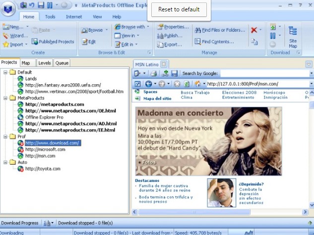 Imágenes · Descargar la etiqueta: Offline Explorer Enterprise 8.8.0.5016 + navegador offline