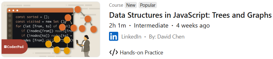 Pictures · LinkedIn — Data Structures in JavaScript: Trees and Graphs 2025-6
