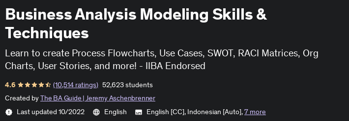 Pictures · Business Analysis Modeling Skills & Techniques 2022-10