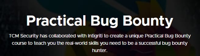 Pictures · Tcm Security – Practical Bug Bounty 2024-1