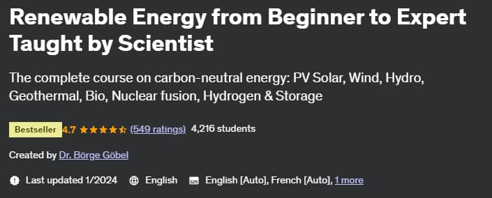 Pictures · Udemy — Renewable Energy from Beginner to Expert Taught by Scientist 2023-2