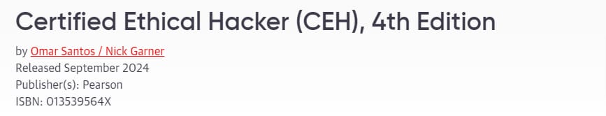 Pictures · Oreilly — Certified Ethical Hacker (CEH), 4th Edition 2024-9