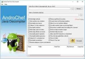 AndroChef Java Decompiler 1.0.0.13