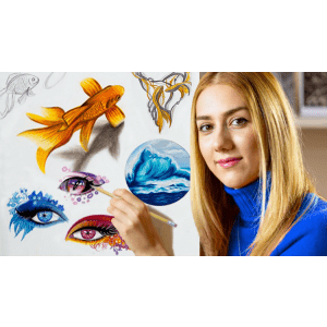 Udemy — Masterclass: Drawing, Design & Creativity with Color Pencil 2021-8