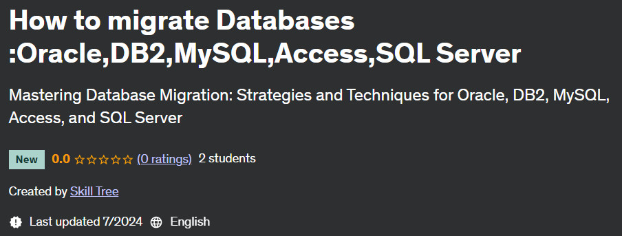 Pictures · Udemy — How to migrate Databases :Oracle,DB2,MySQL,Access,SQL Server 2024-7