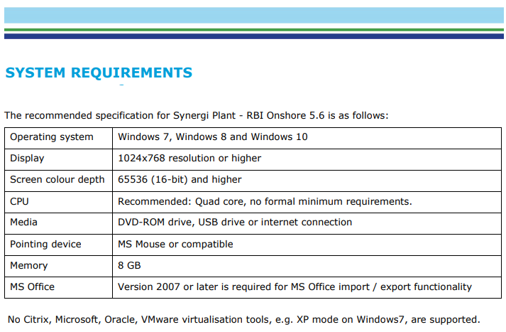 Pictures · DNV Synergi Plant RBI Onshore 5.4.1 / 5.6.0.26