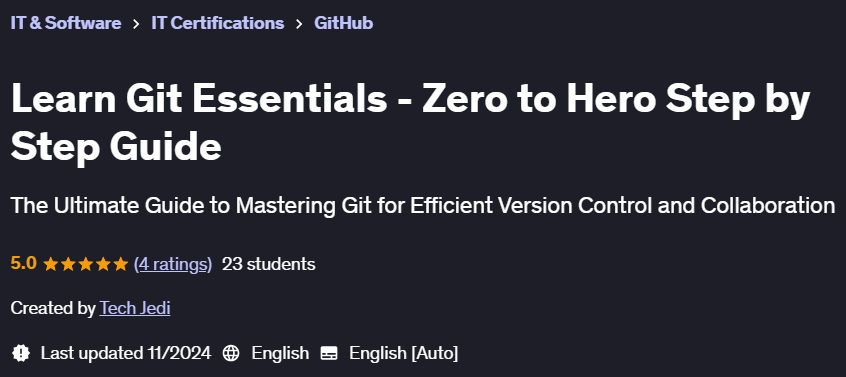 Pictures · Udemy — Learn Git Essentials – Zero to Hero Step by Step Guide 2024-7