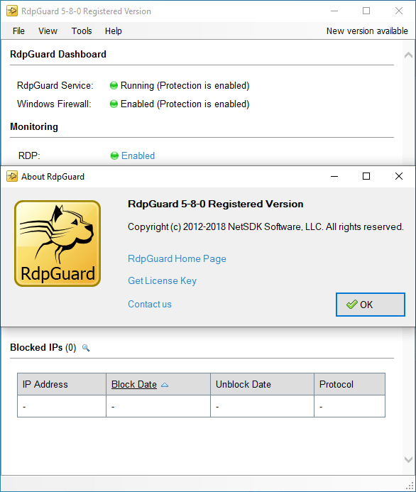 Pictures · RdpGuard 10.0.5