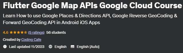 Pictures · Udemy — Flutter Google Map APIs Google Cloud Course 2023-8